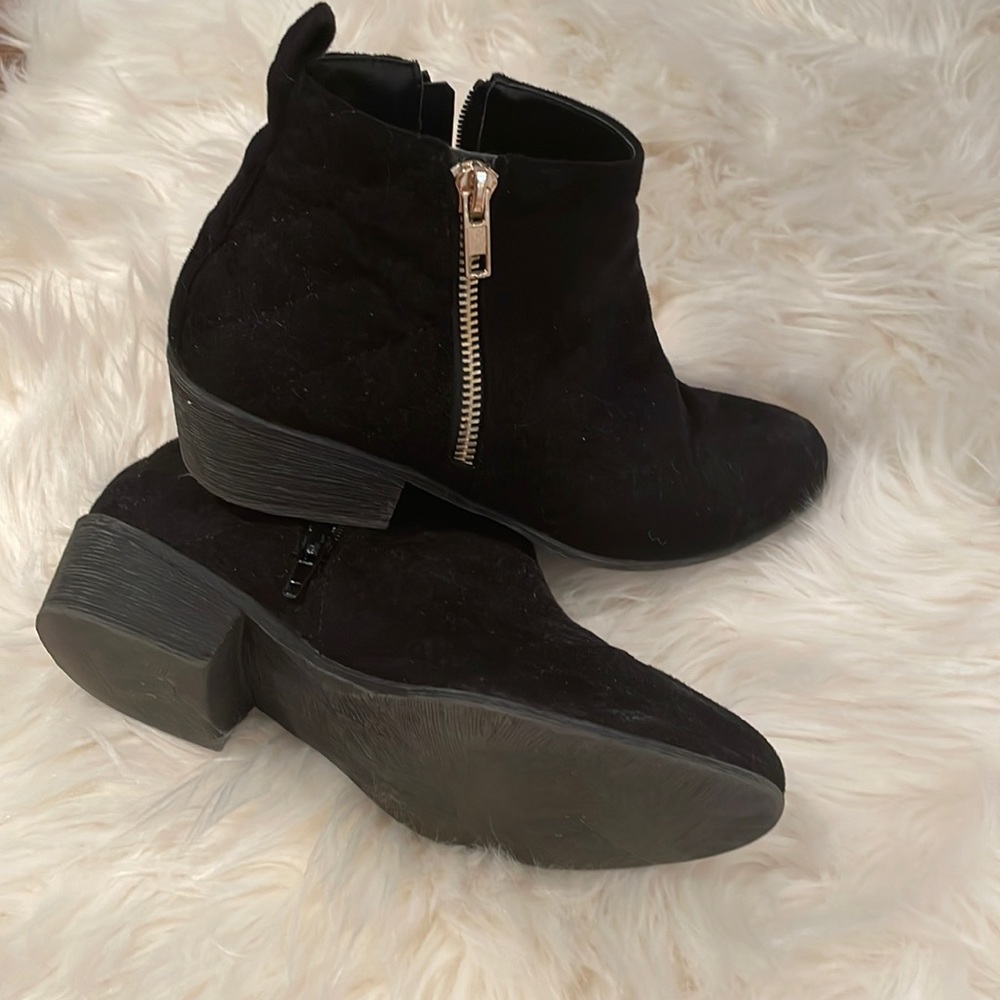 Black booties